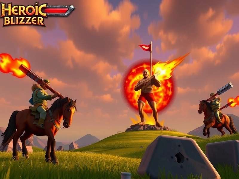 Heroic Blitzer Game Screenshot